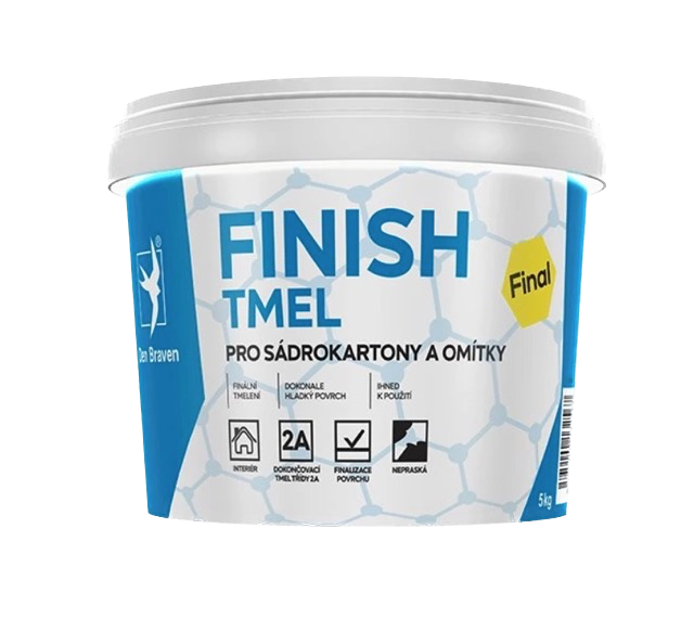 Finish Tmel na sádrokarton Den Braven 14 kg