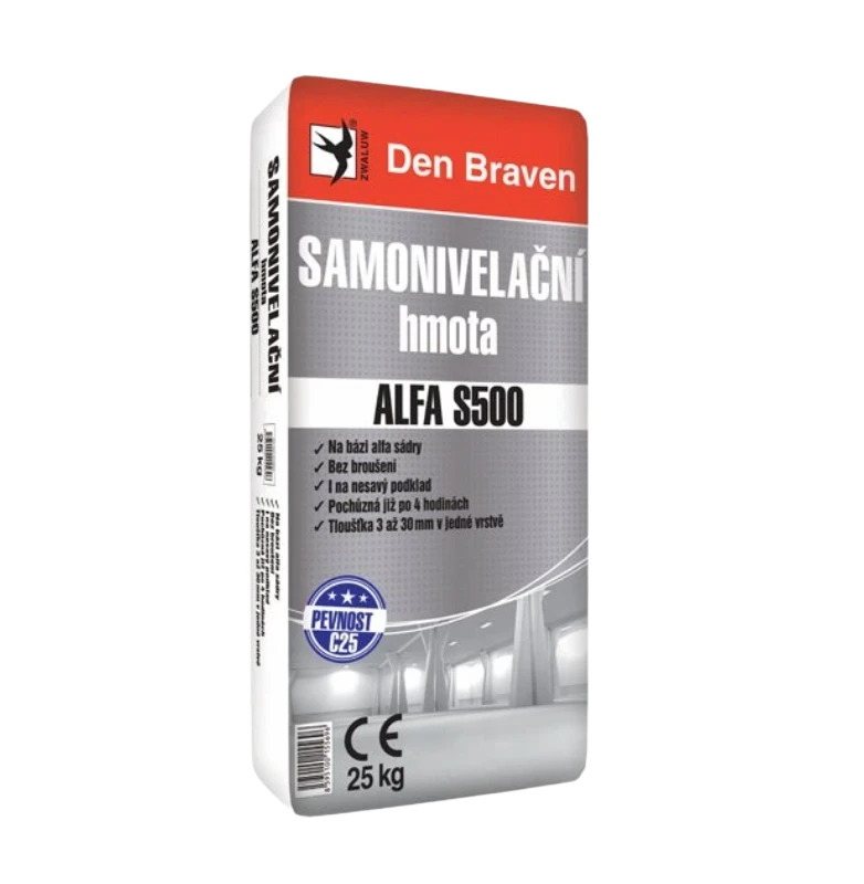 Den Braven Samonivelační hmota ALFA S500 25 kg